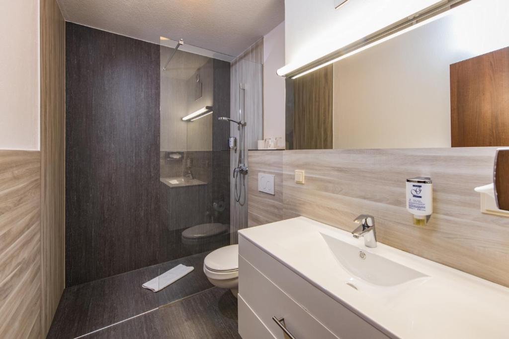 Koupelna v ubytování Göbel's Sophien Hotel