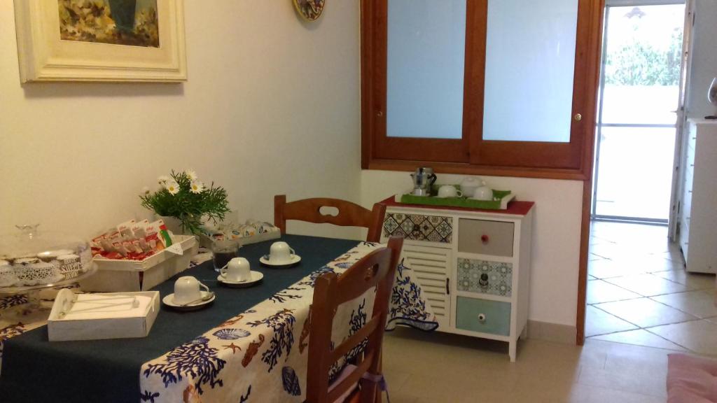 Kuchyň nebo kuchyňský kout v ubytování Villa Apollo B&B