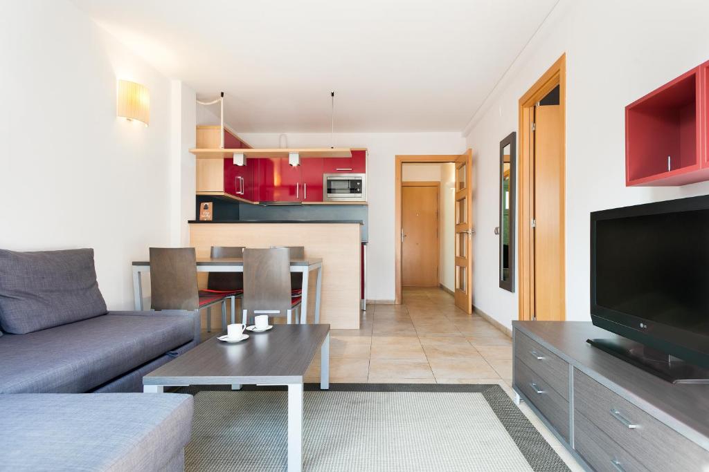 Kuchyňa alebo kuchynka v ubytovaní Aparthotel Bardon