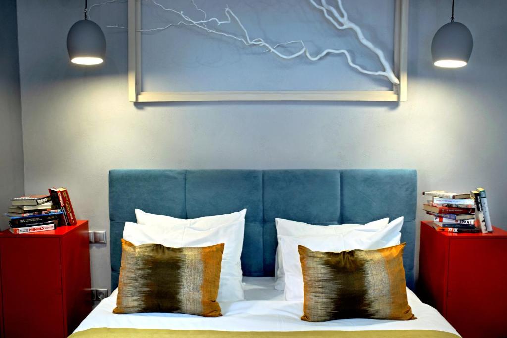 Posezení v ubytování MaNNa Boutique Hotel