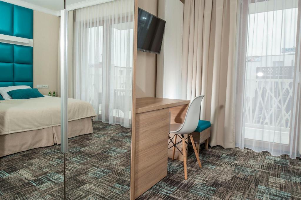 Villa Marlena Centrum-kawa,herbata i soki dostępne całą dobę w cenie pokoju - Tweepersoonskamer Met Balkon