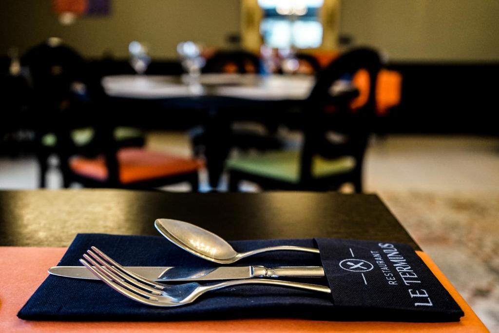 Restaurace v ubytování Grand Hôtel Brive