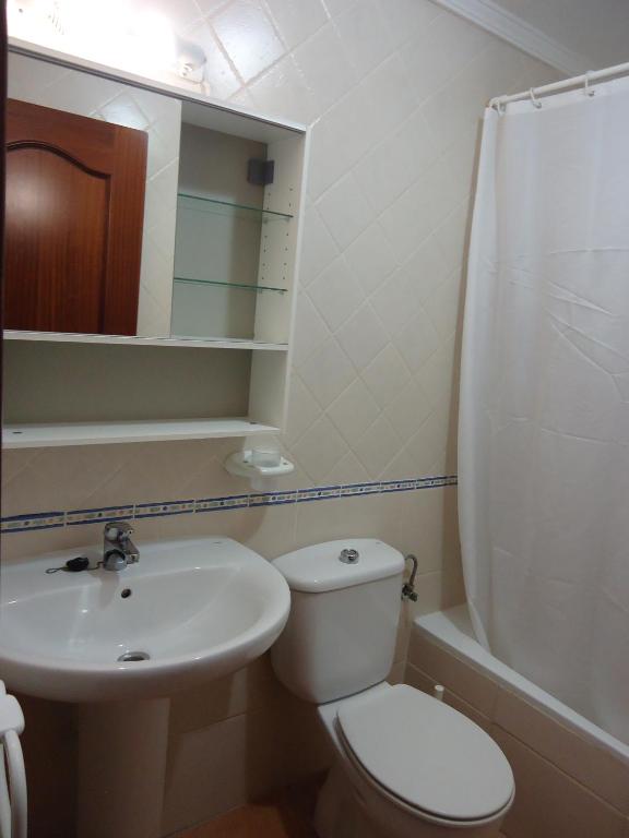 A bathroom at Apartamento Céntrico Lobos