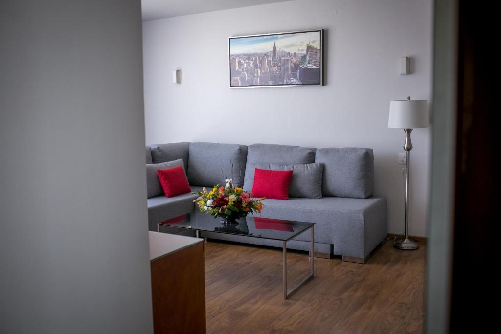 Posezení v ubytování AMD Hotel