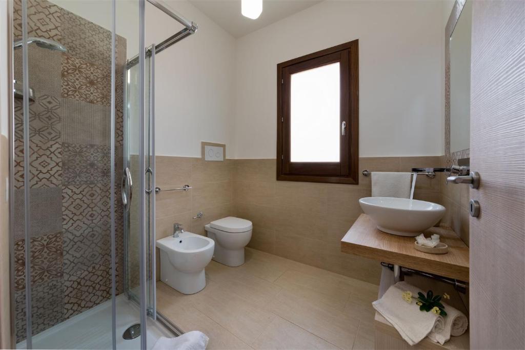 Kúpeľňa v ubytovaní Doride b&b