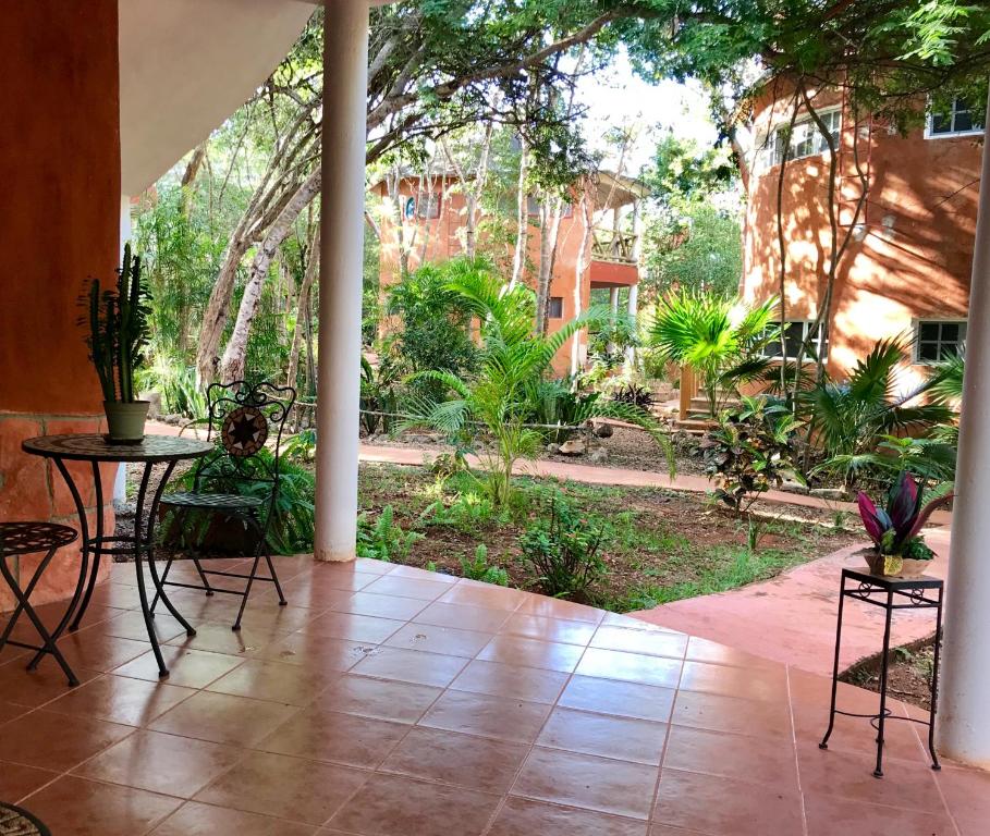 Zahrada ubytování Eco-Hotel Nueva Altia