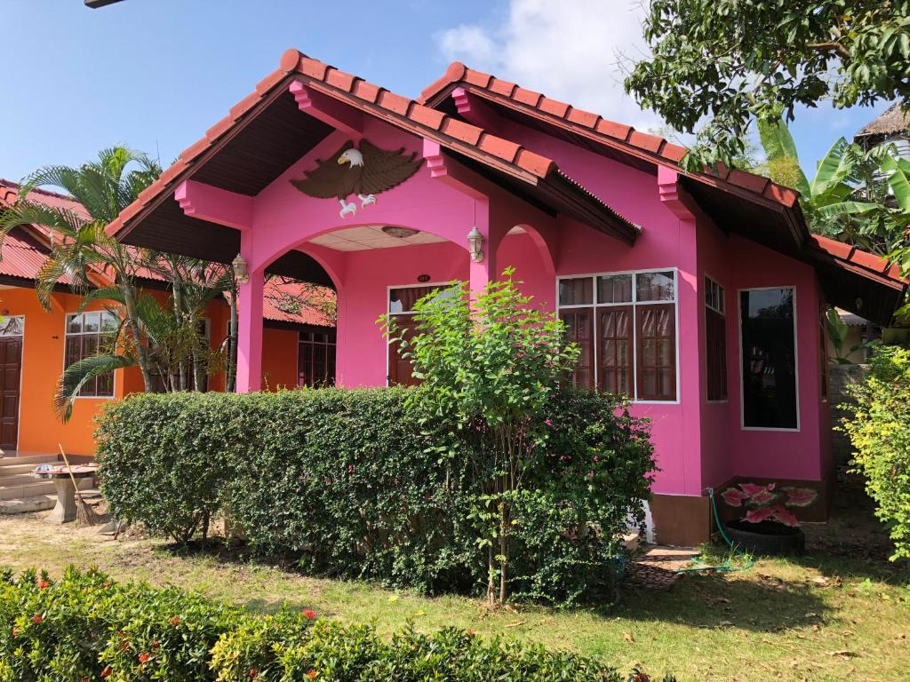 Zahrada ubytování Baan Archa Samui