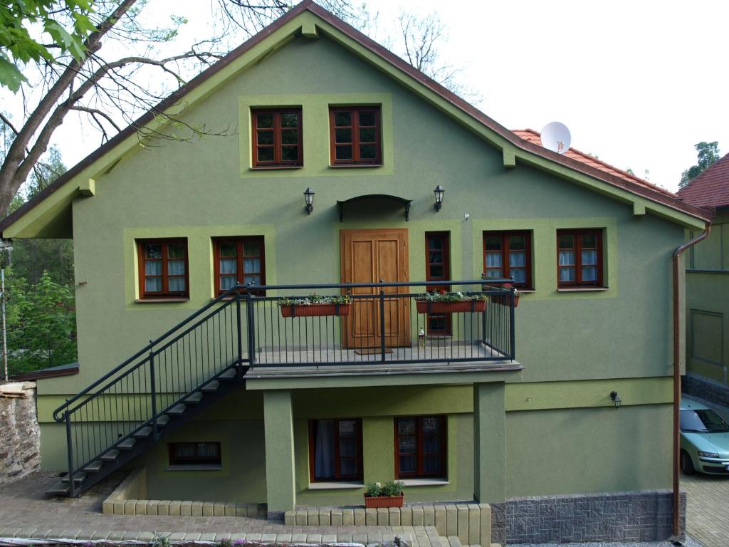 Budova, kde se penzion nachází