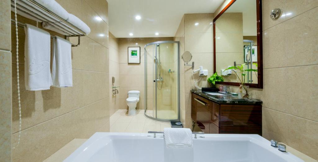 Koupelna v ubytování Country Garden Phoenix Hotel Huizhou Huiyang