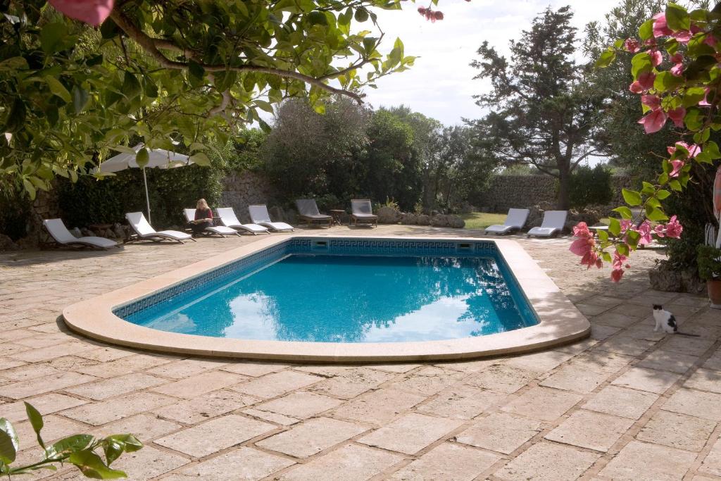 Bazén v ubytování Agroturismo Matxani Gran nebo v jeho okolí