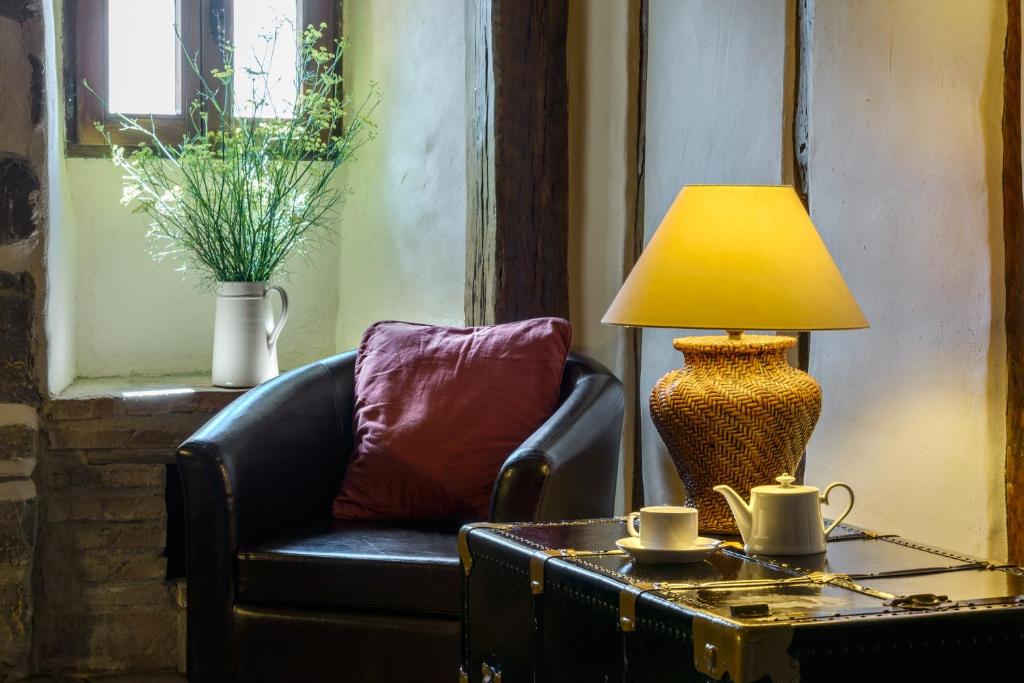 Posezení v ubytování Hotel Akerreta