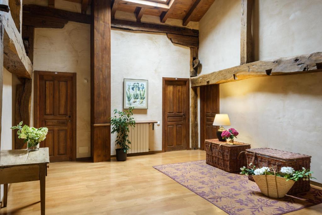 Posezení v ubytování Hotel Akerreta
