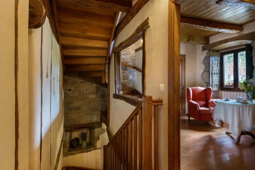 Posezení v ubytování Hotel Akerreta