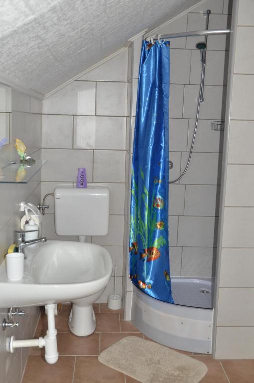 Kúpeľňa v ubytovaní Rooms Mila