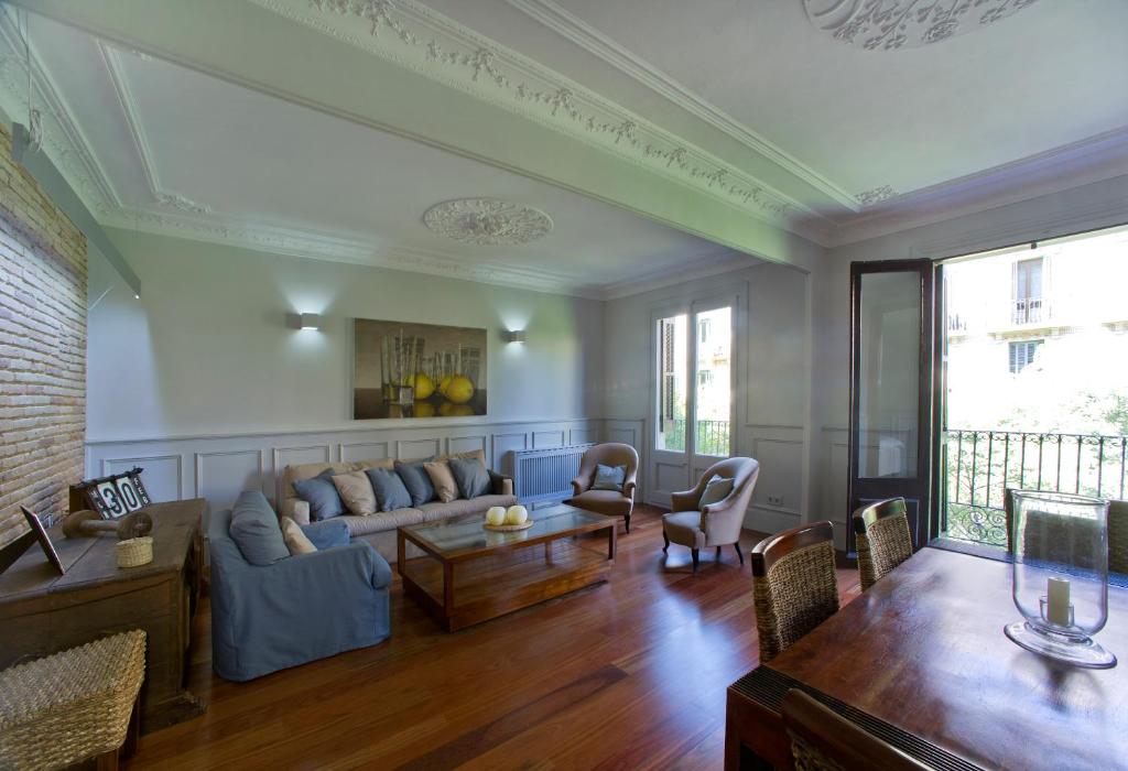 Posezení v ubytování Montaber Apartment - Bailén