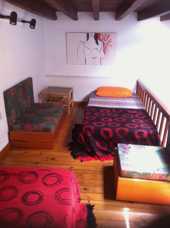 Postel nebo postele na pokoji v ubytování La Finca Uga