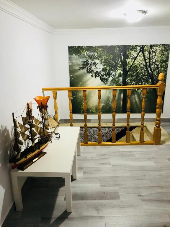 Zona de estar de Casa Rural Setenil