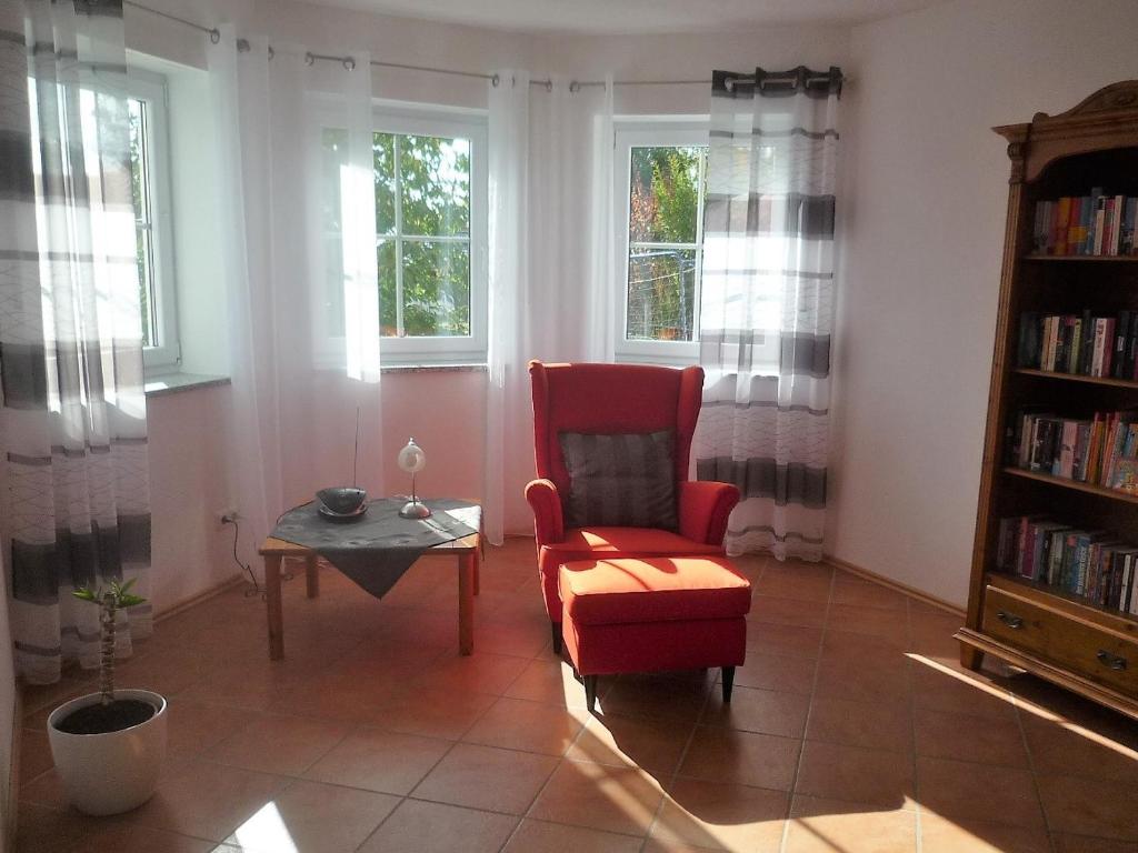 Posezení v ubytování "Villa Sabine"