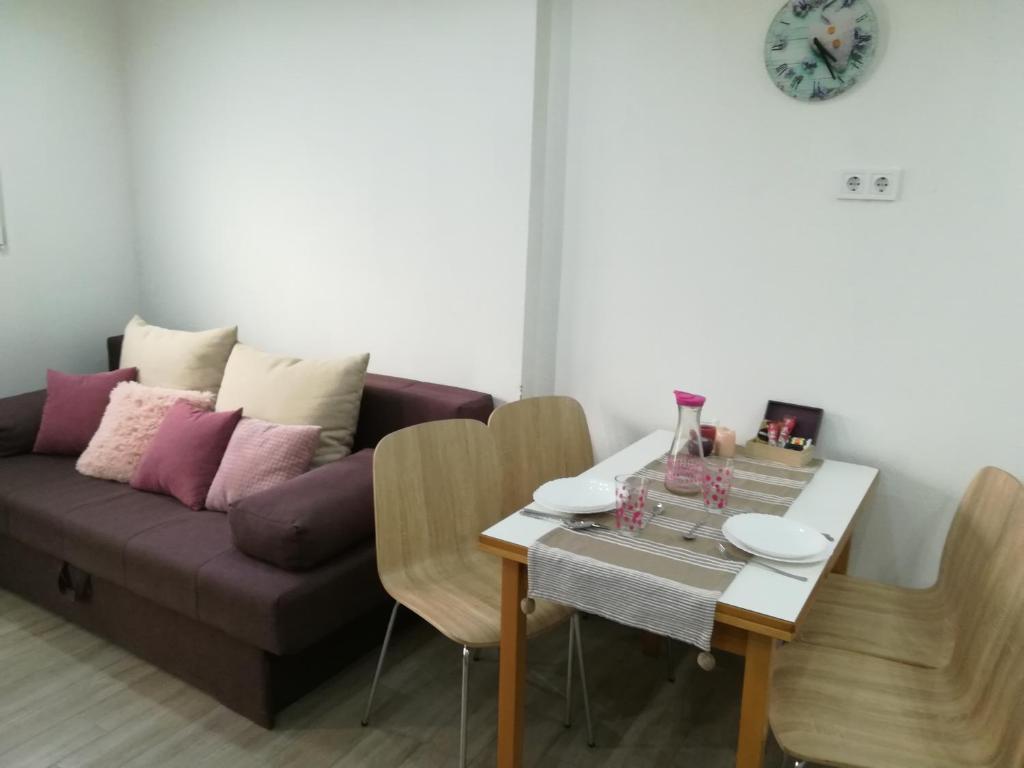 Posezení v ubytování Apartments Vrime