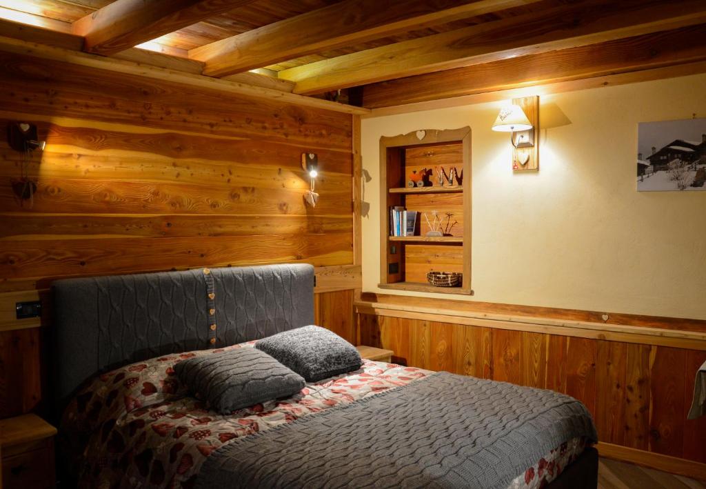 Posteľ alebo postele v izbe v ubytovaní Au Coin Du Chateau