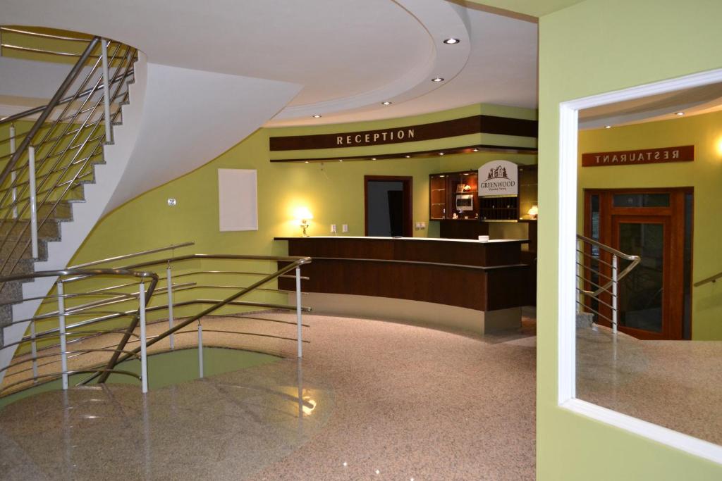 Vstupní hala nebo recepce v ubytování Greenwood hotel