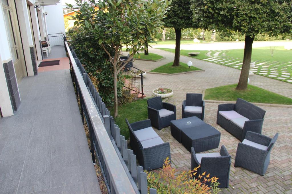 Część wypoczynkowa w obiekcie Hotel Di Rocco