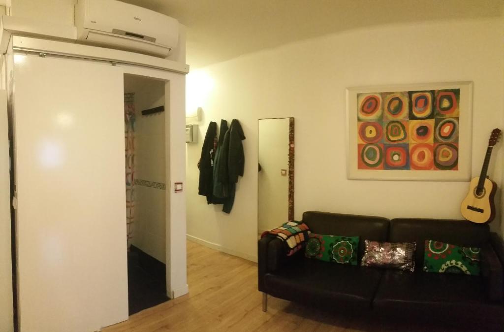 Posezení v ubytování Apartment Barca 1 Camp Nou