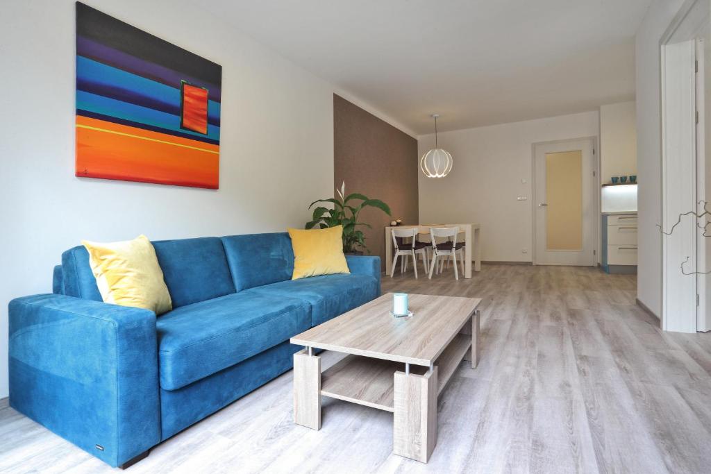 Posezení v ubytování Apartmány Terasy Café
