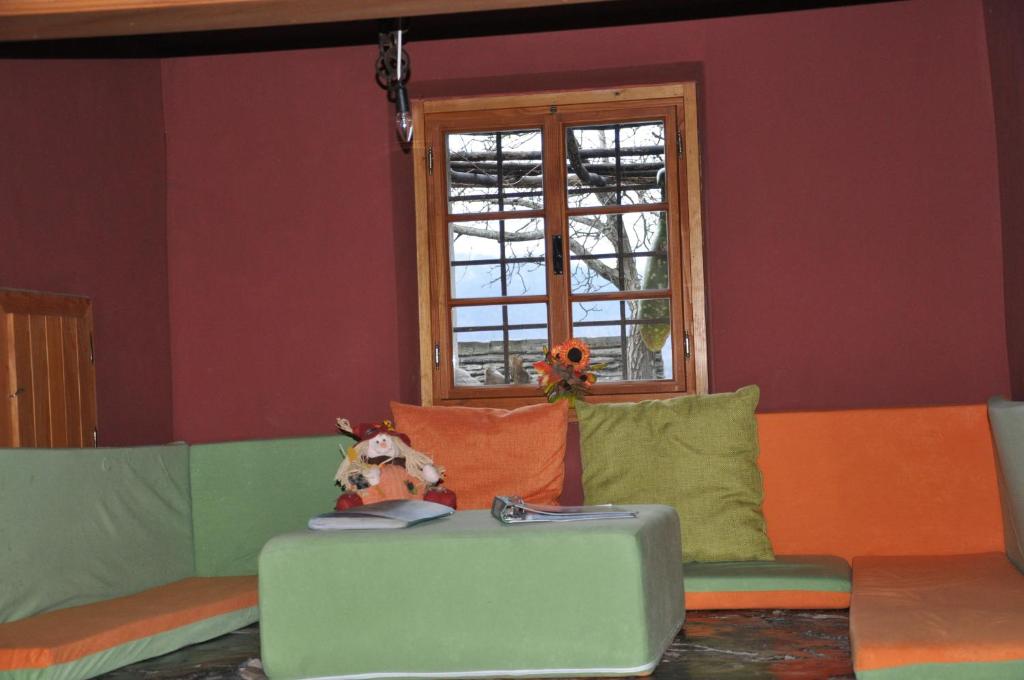 Posezení v ubytování Pliskovica Youth Hostel