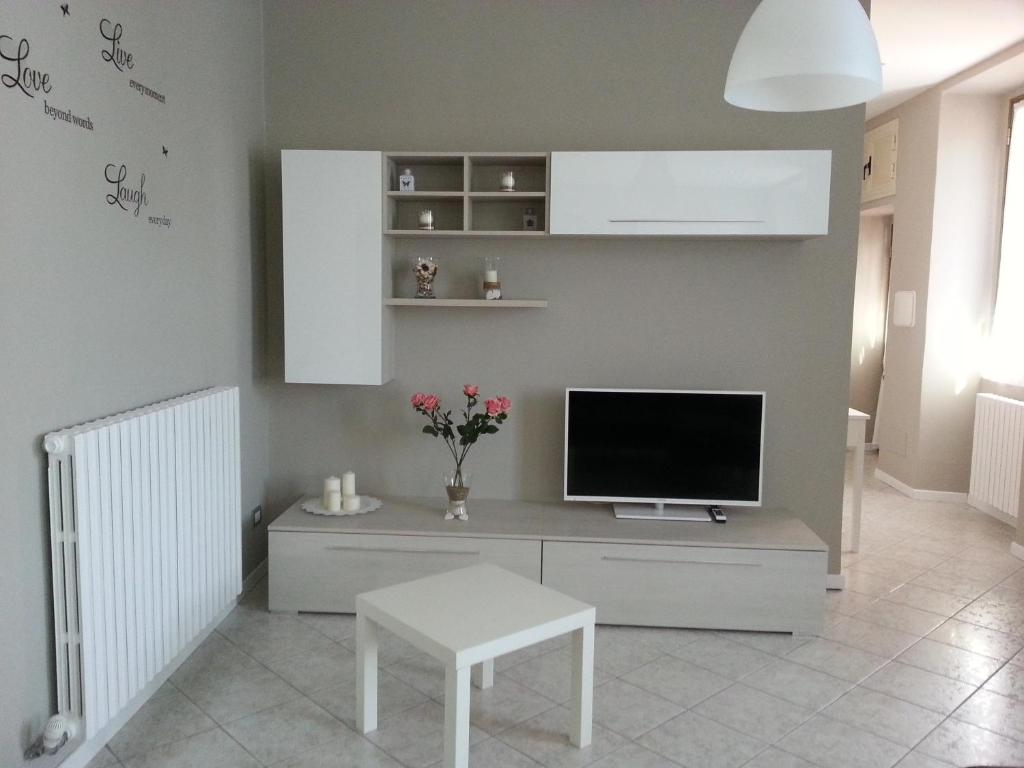 TV a/nebo společenská místnost v ubytování Casa Bruna