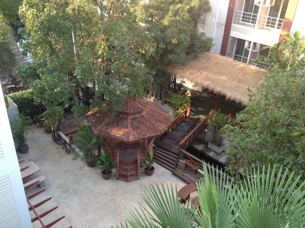 Zahrada ubytování The Loft Resort Bangkok
