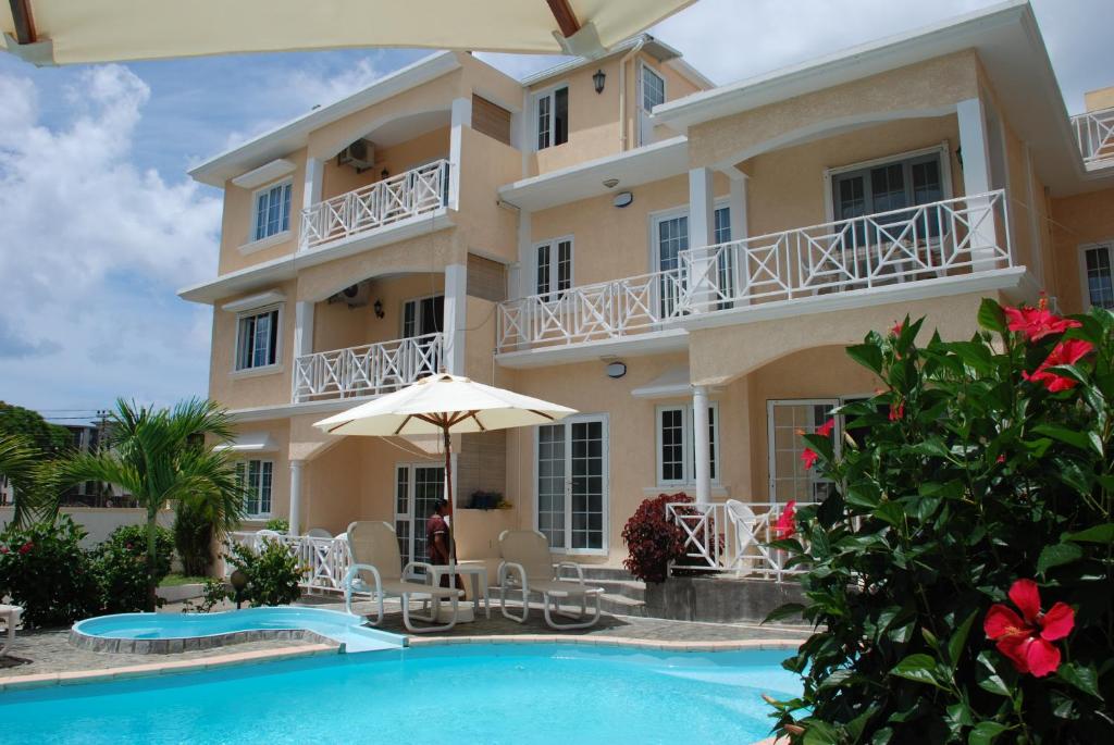 Bazén v ubytování Residence Capri - Mont Choisy nebo v jeho okolí