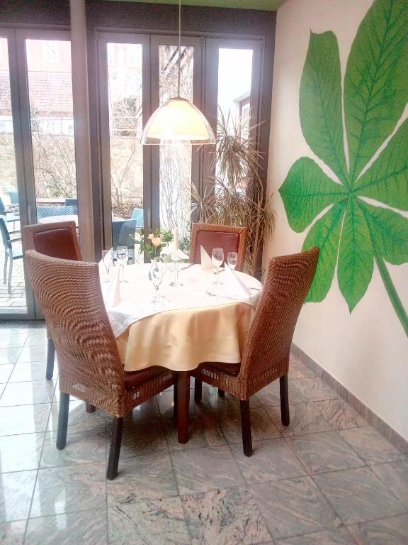 Posezení v ubytování Hotel-Restaurant Goldenes Lamm
