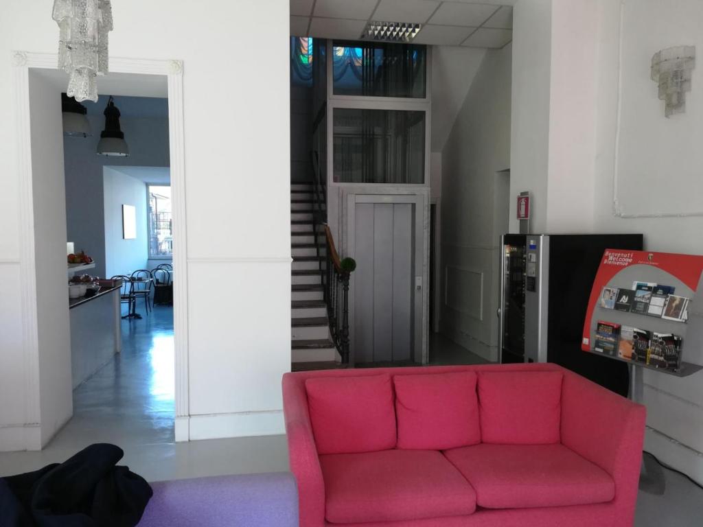 Posezení v ubytování Hotel Ponte Sassi