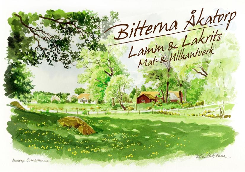 Grundriss der Unterkunft Bitterna Åkatorp