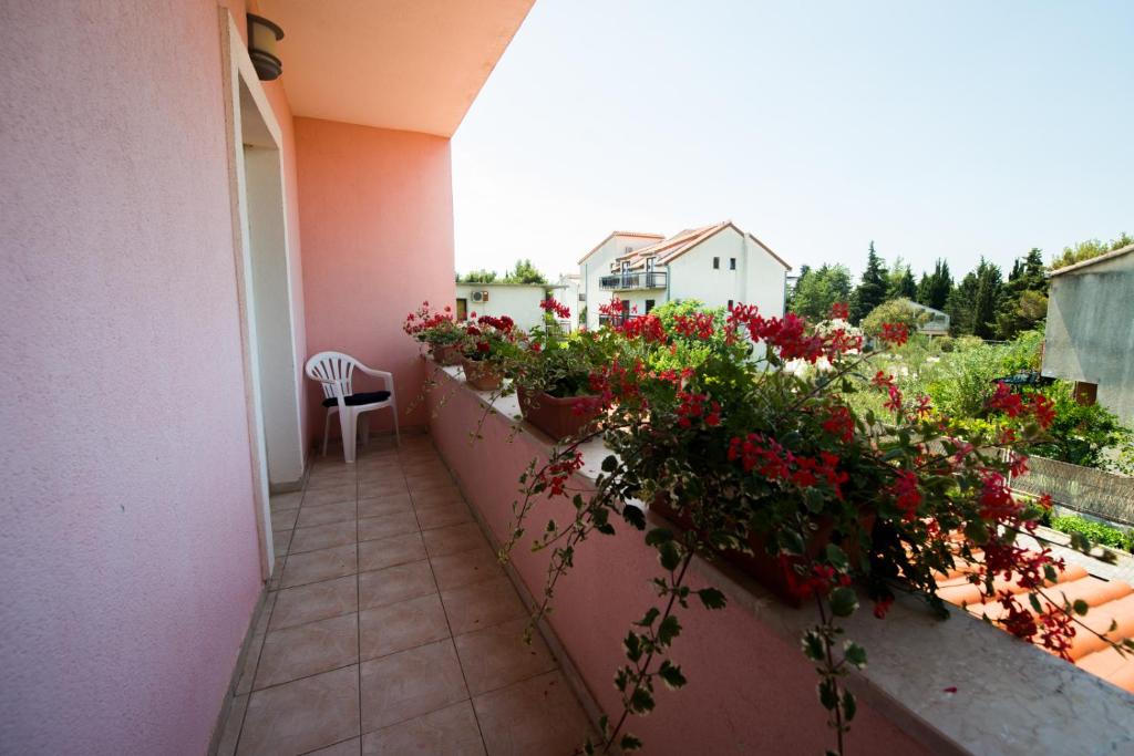 Balkón nebo terasa v ubytování Bed and Breakfast Helena