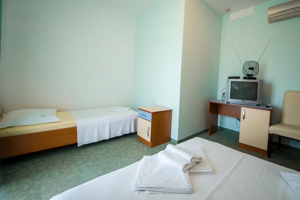 Postel nebo postele na pokoji v ubytování Bed and Breakfast Helena