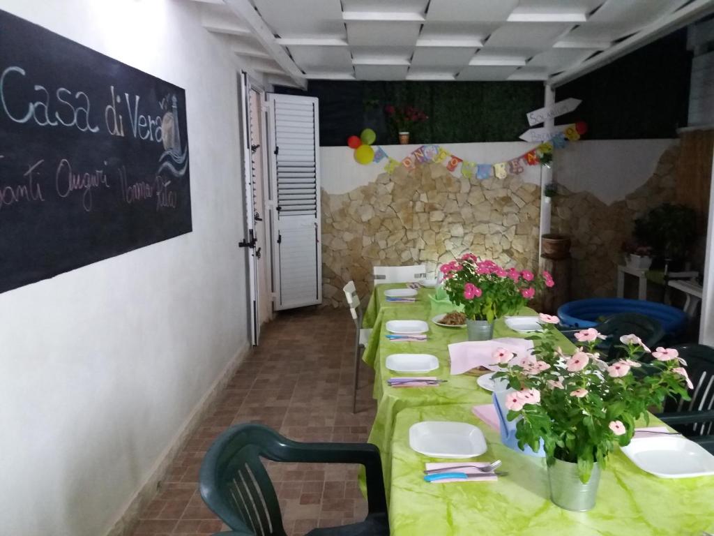 Restaurace v ubytování A Casa di Vera