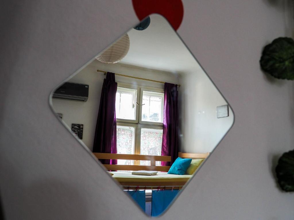 TV a/nebo společenská místnost v ubytování Hostel El Diablo
