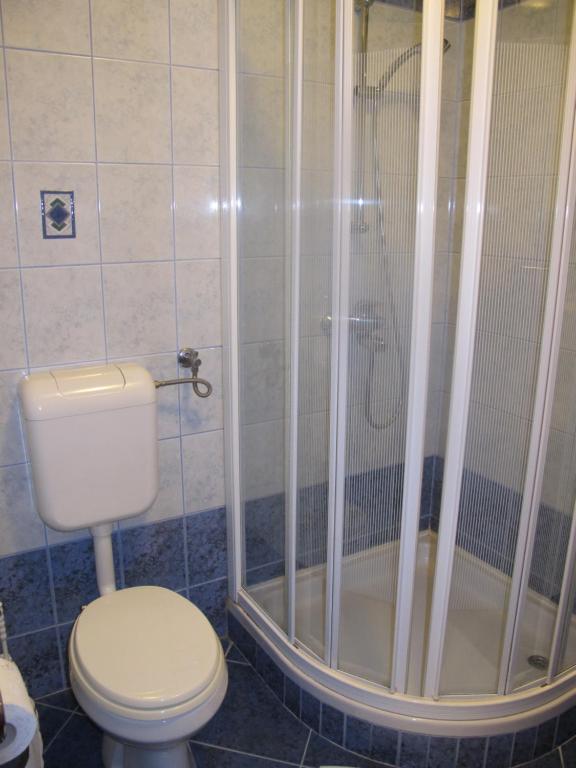 Koupelna v ubytování Apartment Sobe Ravbar