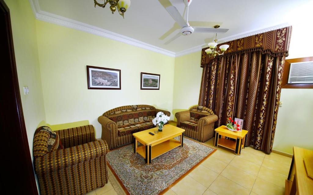 Posezení v ubytování Muscat International Hotel