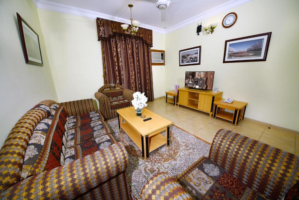 Posezení v ubytování Muscat International Hotel