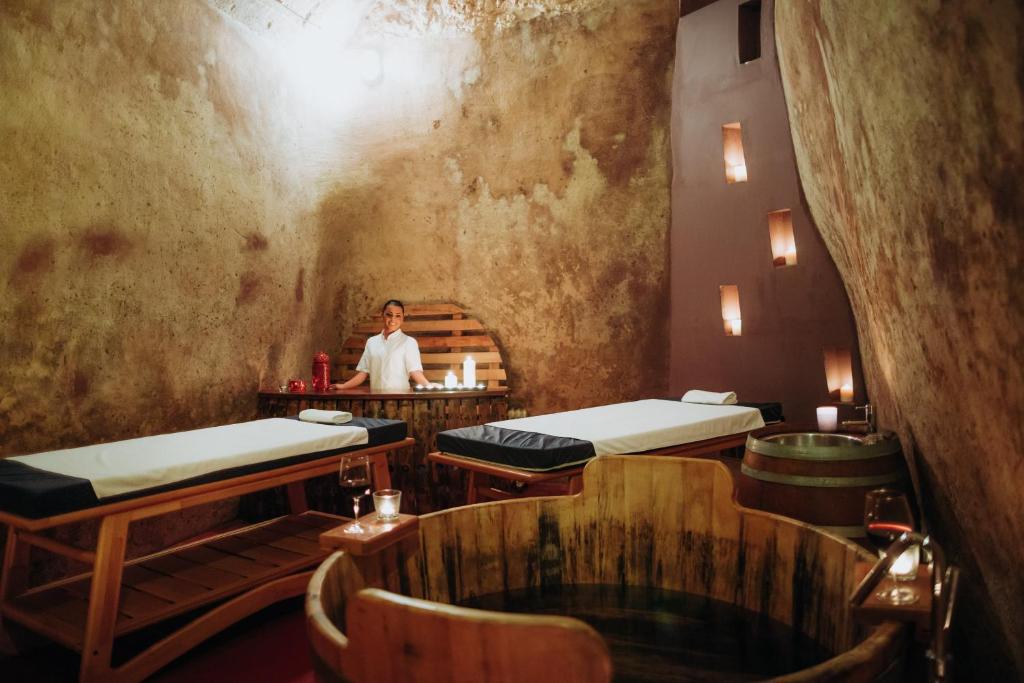 Spa and/or other wellness facilities at Masseria Ancella