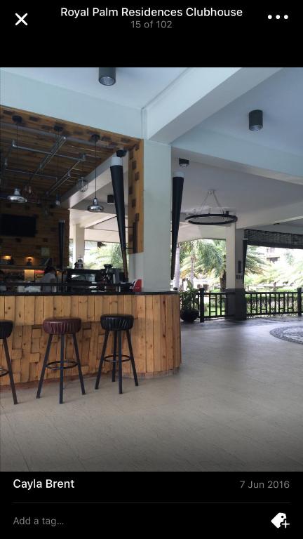 Grand Apartment near BGCにあるレストランまたは飲食店