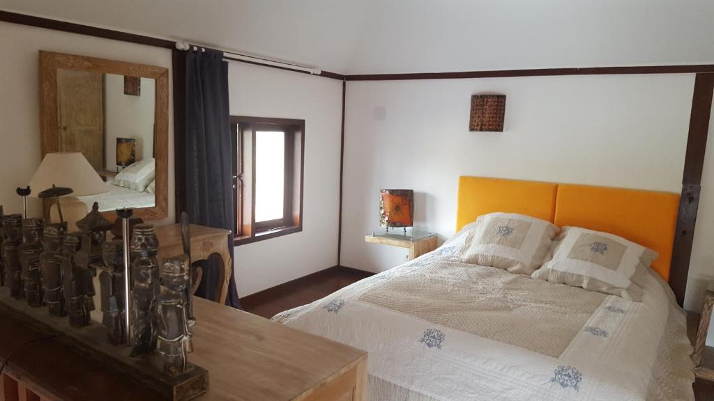 Postel nebo postele na pokoji v ubytování DUPLEX Sérénité du Sud
