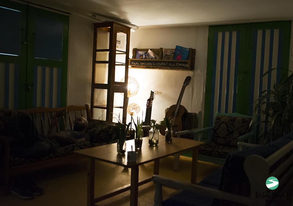 Area soggiorno di Bidea Backpackers Hostel