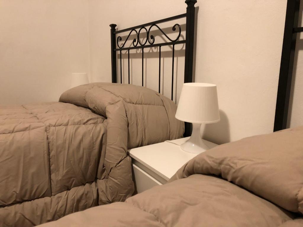 Postel nebo postele na pokoji v ubytování Da Paola