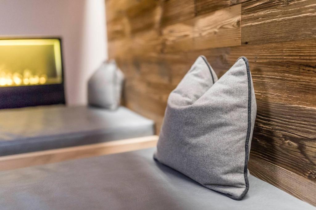 Postel nebo postele na pokoji v ubytování Hotel Schönblick