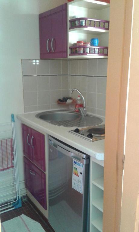 Kuchyň nebo kuchyňský kout v ubytování Little Paradise
