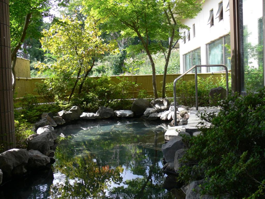 Zahrada ubytování Akakura Hotel